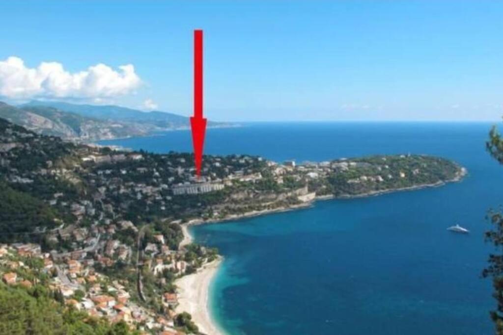 Grand Bleu, Appartamento Vista Mare E Monaco 罗克布吕讷-卡普马丹 外观 照片